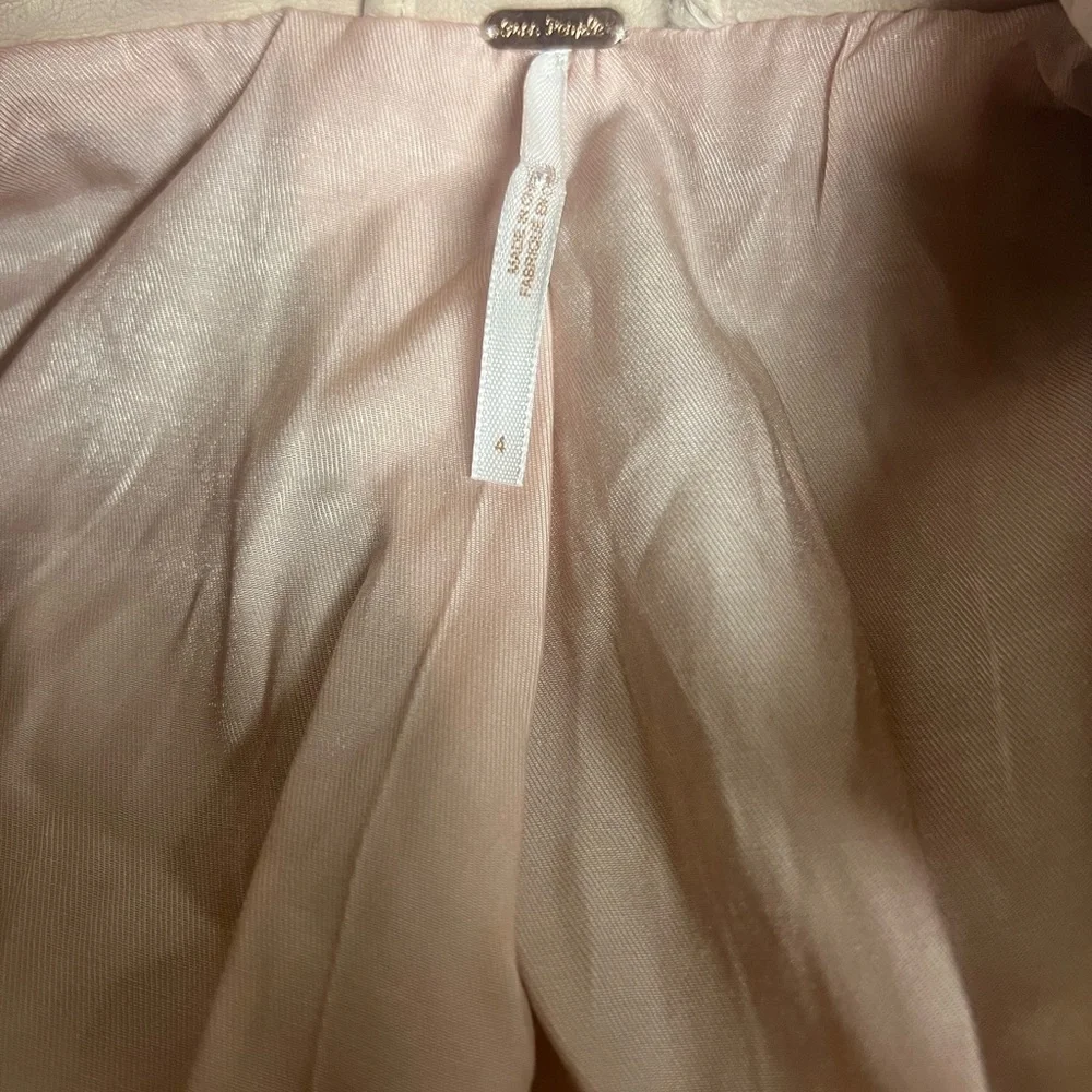 Free People Vegan Leather jacket‎